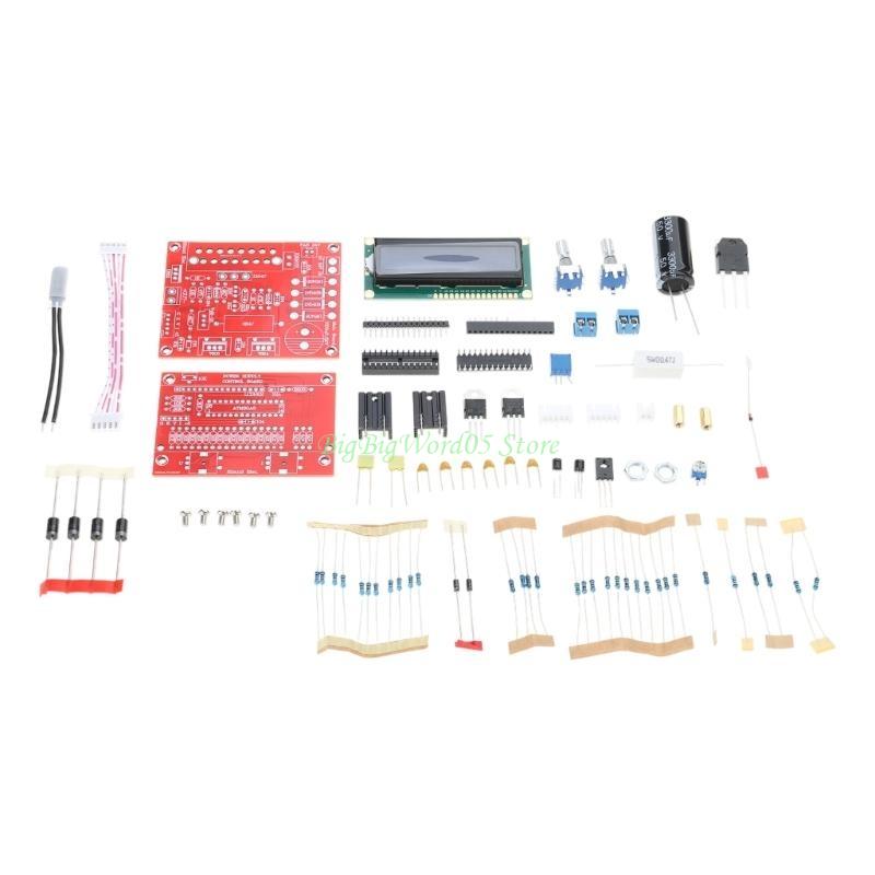 24TE Power Supply DIY Kit LCD Display Short-Circuit/Current-limiting Protection 0-28V 0.01-2A Adjustable DC Regulated