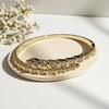 Nuevo Pulsera de Media Serpiente 2026 Nuevo Pulsera de Oro con Circonita Europea y Americana para Mujer
