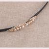 Versatile Women's Genuine Leather Belt - Korean Style, Pearl Double Buckle, Decorative Waist Chain for Skirts and Dresses