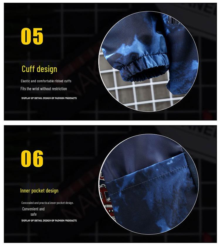 Herren Trendy Koreanischer Stil Herbstjacke - Gutaussehende Studenten Edition