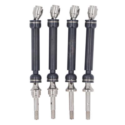 4PCS CVD Drive Shaft Adjustable Rust Proof Front Rear CVD Drive Shaft Replacement for Traxxas Slash 1 10 Remote Control