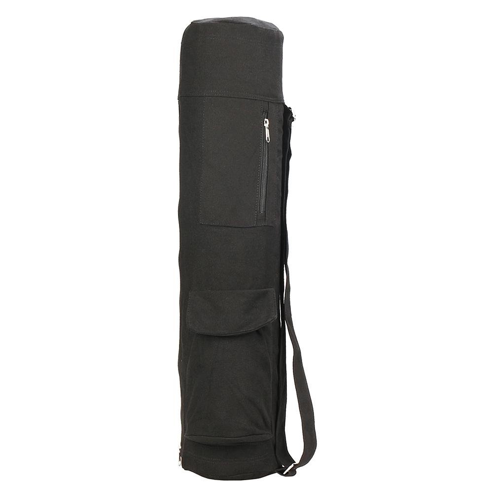 

B-SOUL YA254 Yoga Mat Storage Bag Cotton Linen Fitness Pad Carrying Bag A