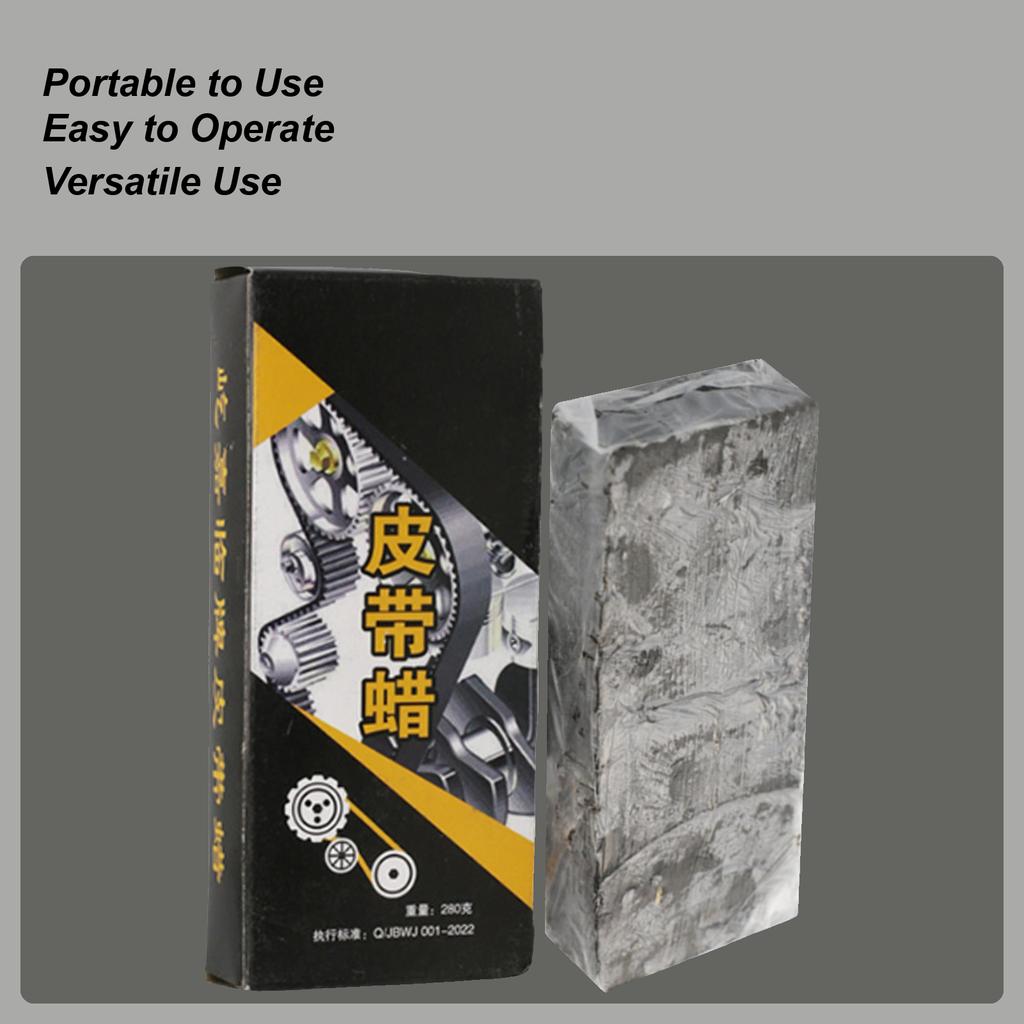 Car Belt Wax Auto Engine Belt Maintenance Wax Anti-Slip Protect Reducing Noise Maintenance Tool for Automobile Vehicle Car