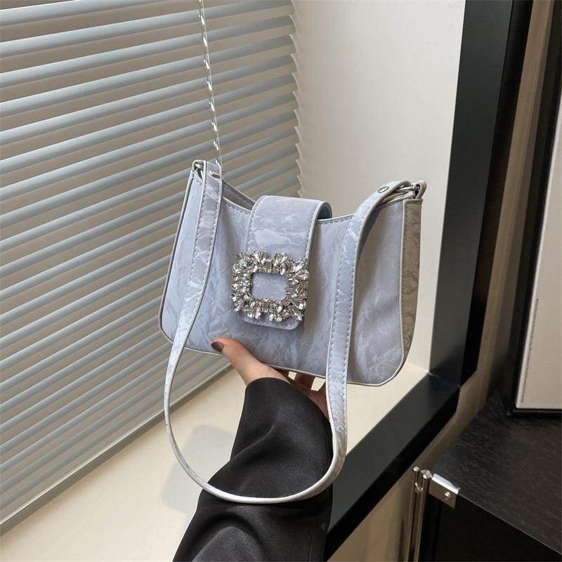 Elegant Summer Fashion Shoulder Bag 2024 Trendy Small Square Bag For Women Daily Use