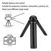 Lightweight Portable Mini Camera Tripod Aluminum Alloy Webcam Tripod  Mobile Photography