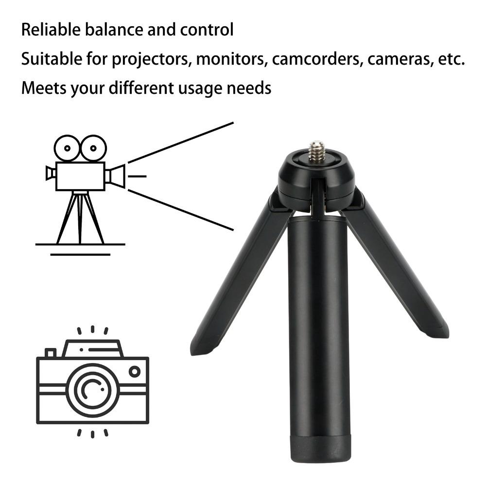 Lightweight Portable Mini Camera Tripod Aluminum Alloy Webcam Tripod  Mobile Photography