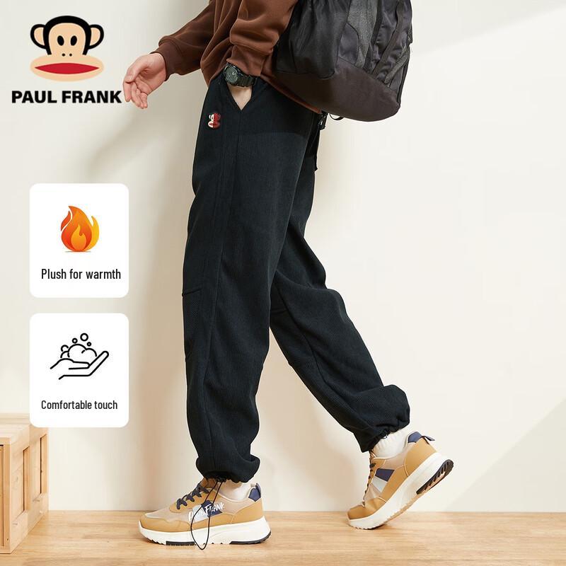

Paul Frank Men s Winter Fleece-Lined Corduroy Straight-Leg Pants 3XL