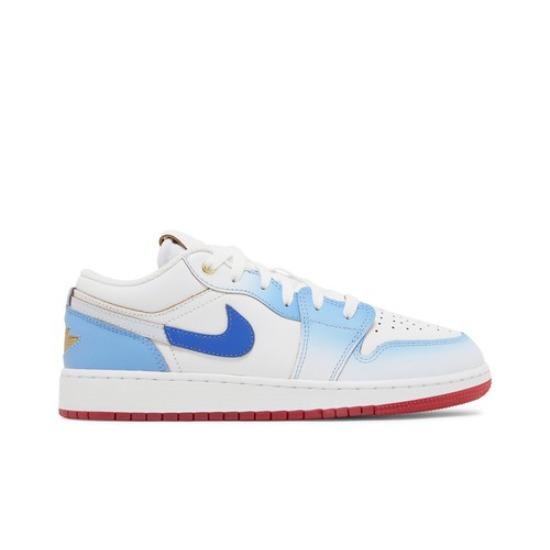 Air Jordan 1 Low SE GS Blue Gradient Retro Sneakers FN8895-141