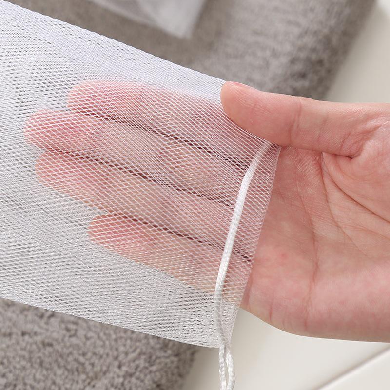 Dual-Layer Foaming Net: Facial Cleanser & Soap Bubble Bag