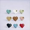 5/10Pcs Heart-Shaped Faux Leather Headphone Cable Winder, Data Cable Organizer, Cable Management Clip, Heart-Shaped Cable Winder