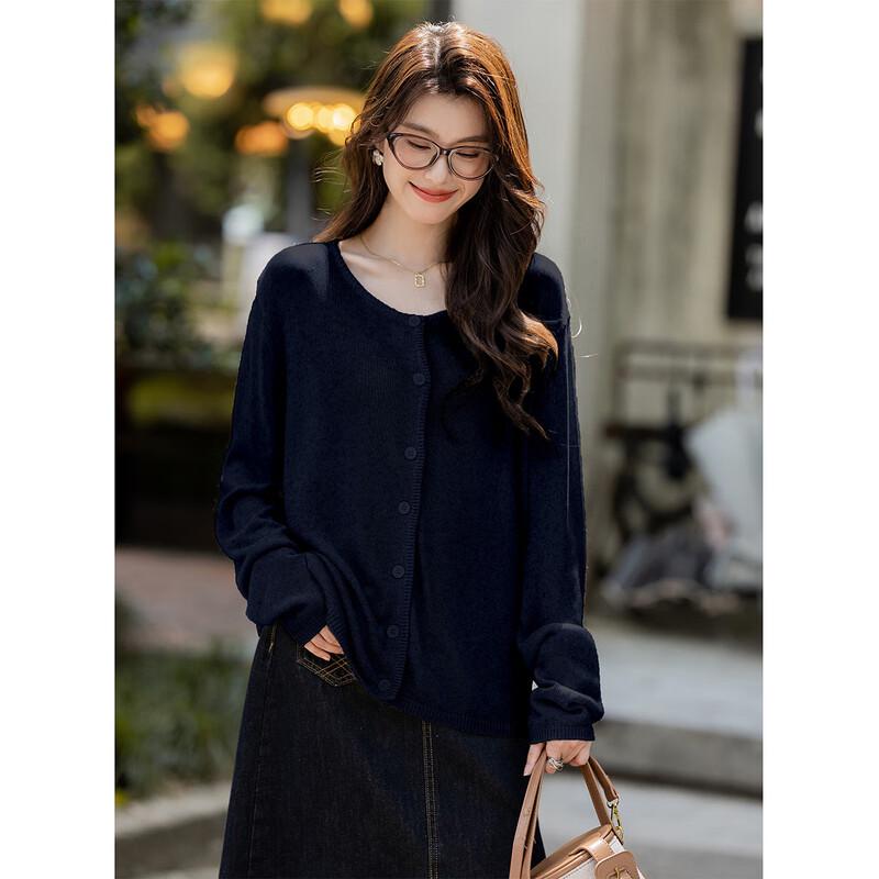 Moka Na Women's Fashion Long-Sleeve Knit Sweater