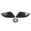 2x For Honda Civic 10TH 2016~2021 Forgen Add On Rearview Mirror Cover Cap Trim