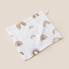 Baby Soft Cotton Muslin Handkerchief with Lanyard