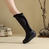 thick-soled down snow wool boots tall large-size boots thickened warm boots