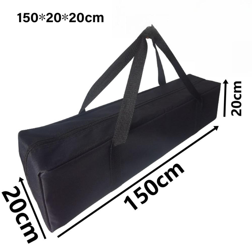 Borsa Grande in Tessuto Oxford per Attrezzi di Stoccaggio Multicolore con Palo per Tenda da Sole in Tela Forniture per Esterni