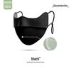Ruiya Women's Summer Sunscreen Bikini Face Mask with Gradient Blush Design