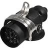 24V Male Female 7 Pin Waterproof Power Connector Truck Trailer Accessories Heavy Duty Plug