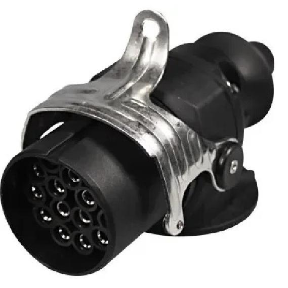 24V Male Female 7 Pin Waterproof Power Connector Truck Trailer Accessories Heavy Duty Plug