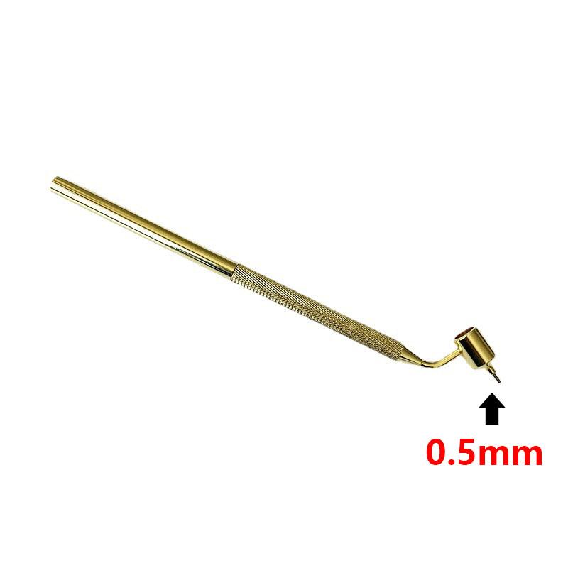 Slanting Fine Line Painting Pen Fluid Writer Pen Car Scratch Repair Aluminum Fineliners Paint Applicator Pen Drawing Tools