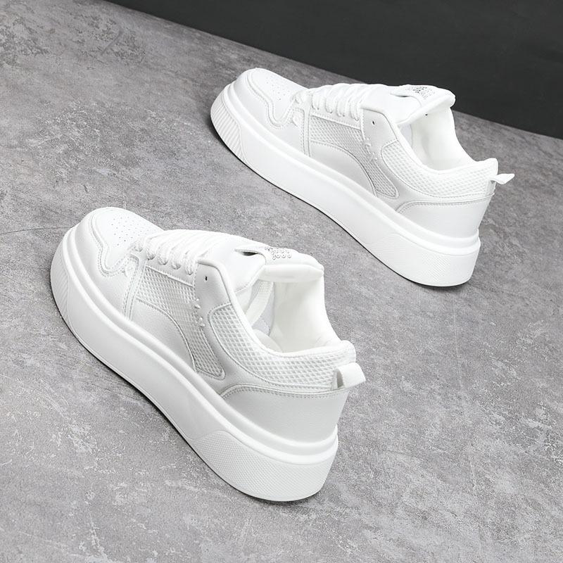 Summer breathable mesh casual niche original sports thick baseplate shoes
