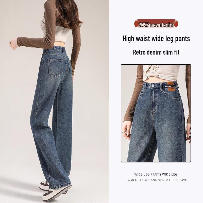 

Women s Fleece-Lined Wide-Leg Jeans - Autumn/Winter 2024, Petite Floor-Length Narrow Straight-Leg. 26 (80-95 lbs)