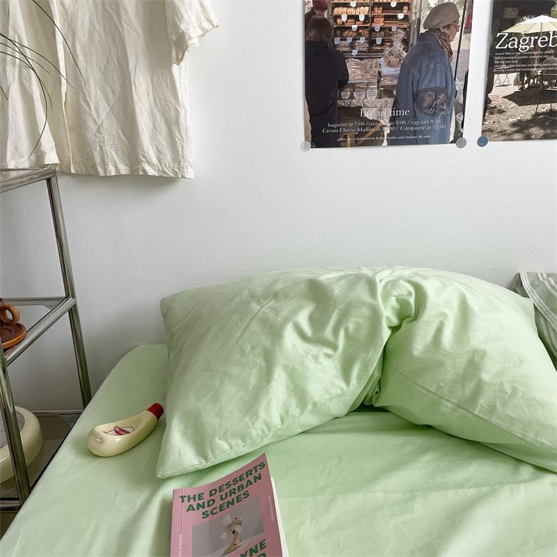 Korean Style 60s Cotton Floral Pillowcase 48x74cm - Single Piece