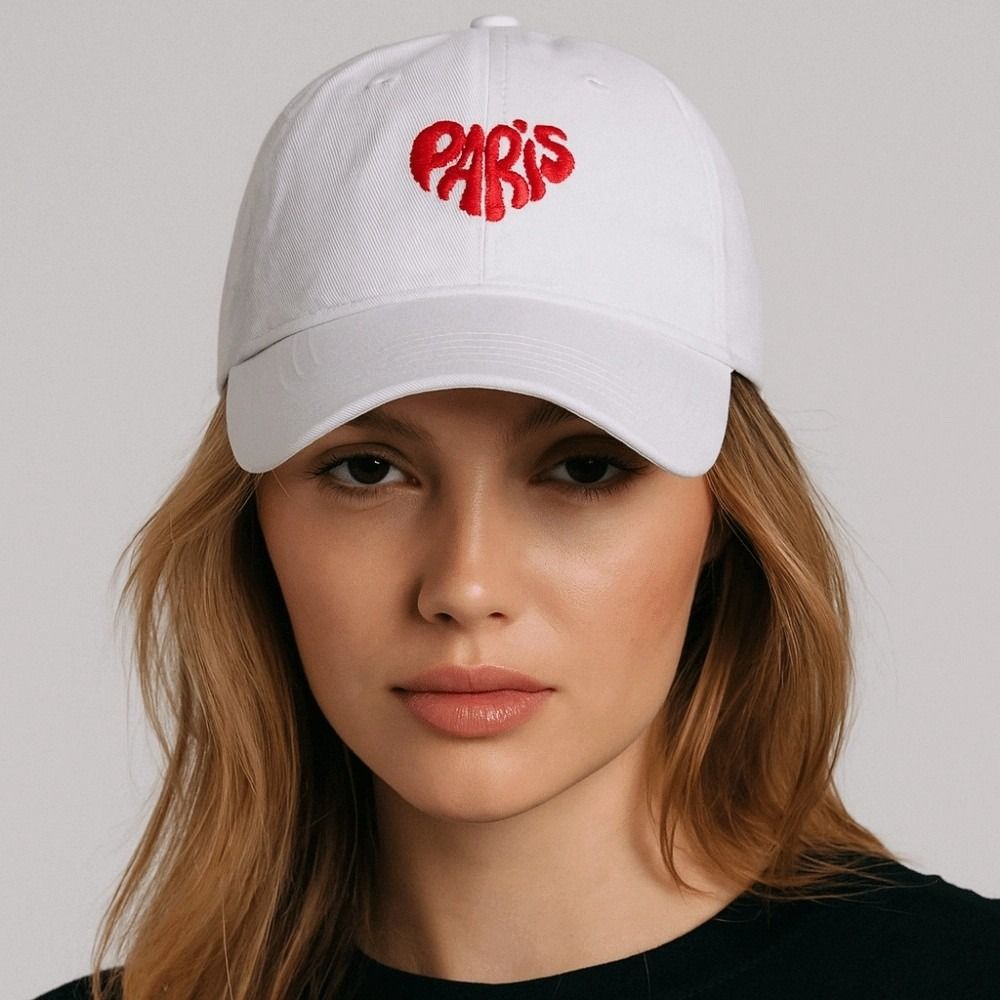 Korean Style Letter Embroidery Baseball Cap Sunscreen Unisex Sunshade Casquette  All Seasons