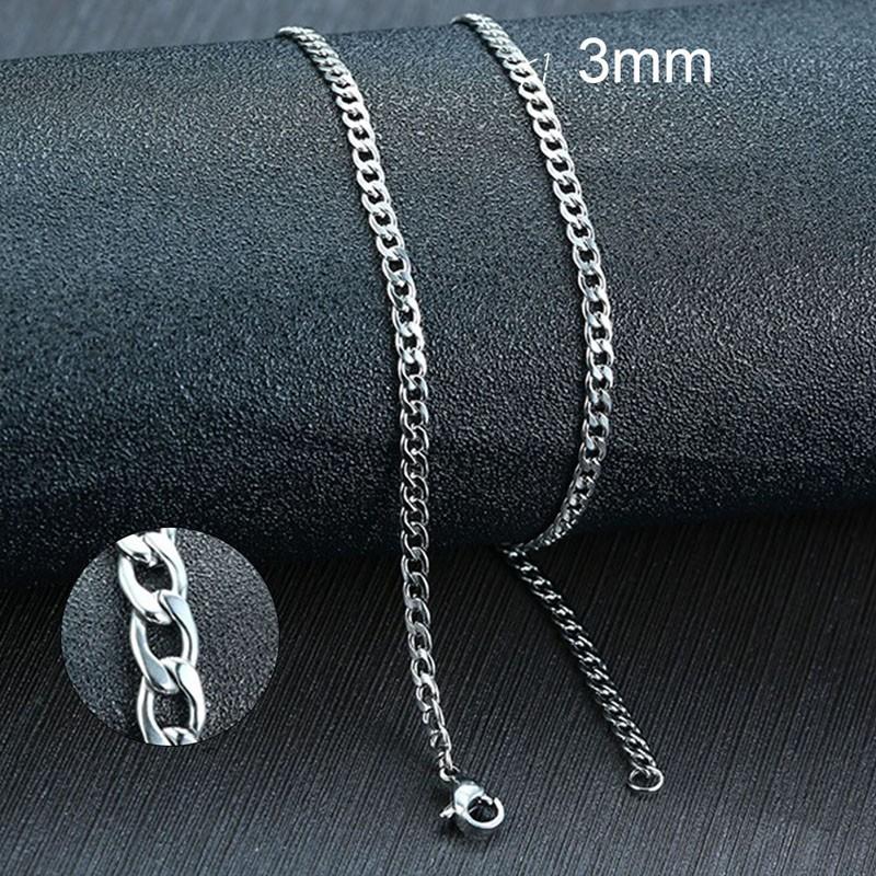 Vnox Pánský kubánský řetězový náhrdelník z nerezové oceli, černozlatá barva, pánský choker, šperky, dárky pro něj