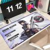 Килимок для миші Hoshimi Miyabi Ellen Joe насіння Kawaii Аніме Дівчина Ігровий Zenless Zone Zero Zzz Килимок для миші Великий Гумовий Килимок для Клавіатури та Столу