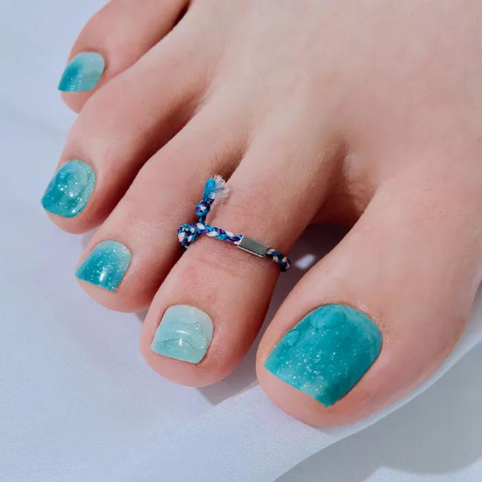 Turkish Blue Gel Pedi