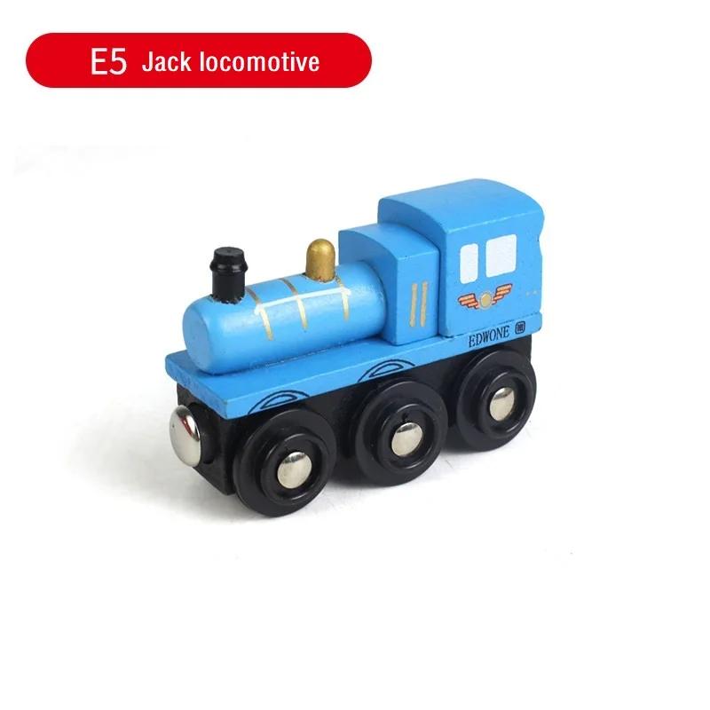 Magnetisches Holz Zugspielzeug Holz Zugzubehör Anime James Lokomotive Modellauto Spielzeug für alle Marken Gleise Kind Weihnachtsgeschenke