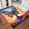 Colorful Butterfly Tree Art Carpet for Living Room – Vibrant Design Decor Suitable for Use As an Anti-slip for Living Room Bedroom Sofas