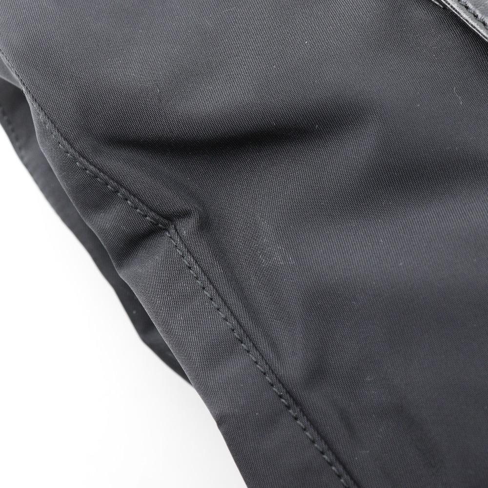 PRADA plastic chain Tote Bag black Nylon Women Used