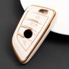 Fashion 3 4 Button TPU Car Remote Key Case Cover Shell Fob For BMW X1 X3 X5 X6 X7 1 3 5 6 7 Series G20 G30 G11 F15 F16 G01 G02 F48 Keyless Accessories