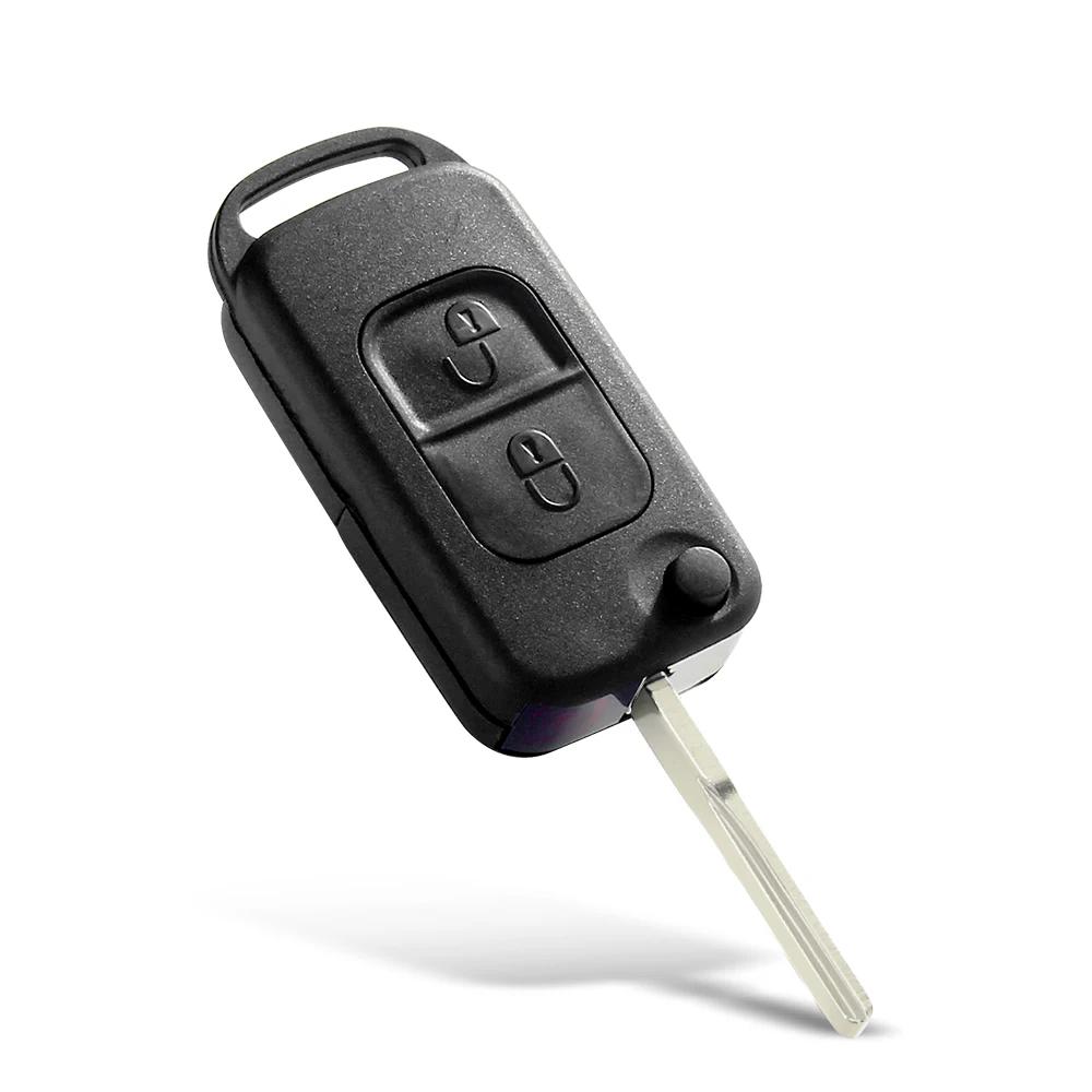 S Folding Replacement Flip Remote Car Key Shell For Mercedes Benz W168 W124 W202 W203 A C E Ml C Cl S Sl Sel Slk E113