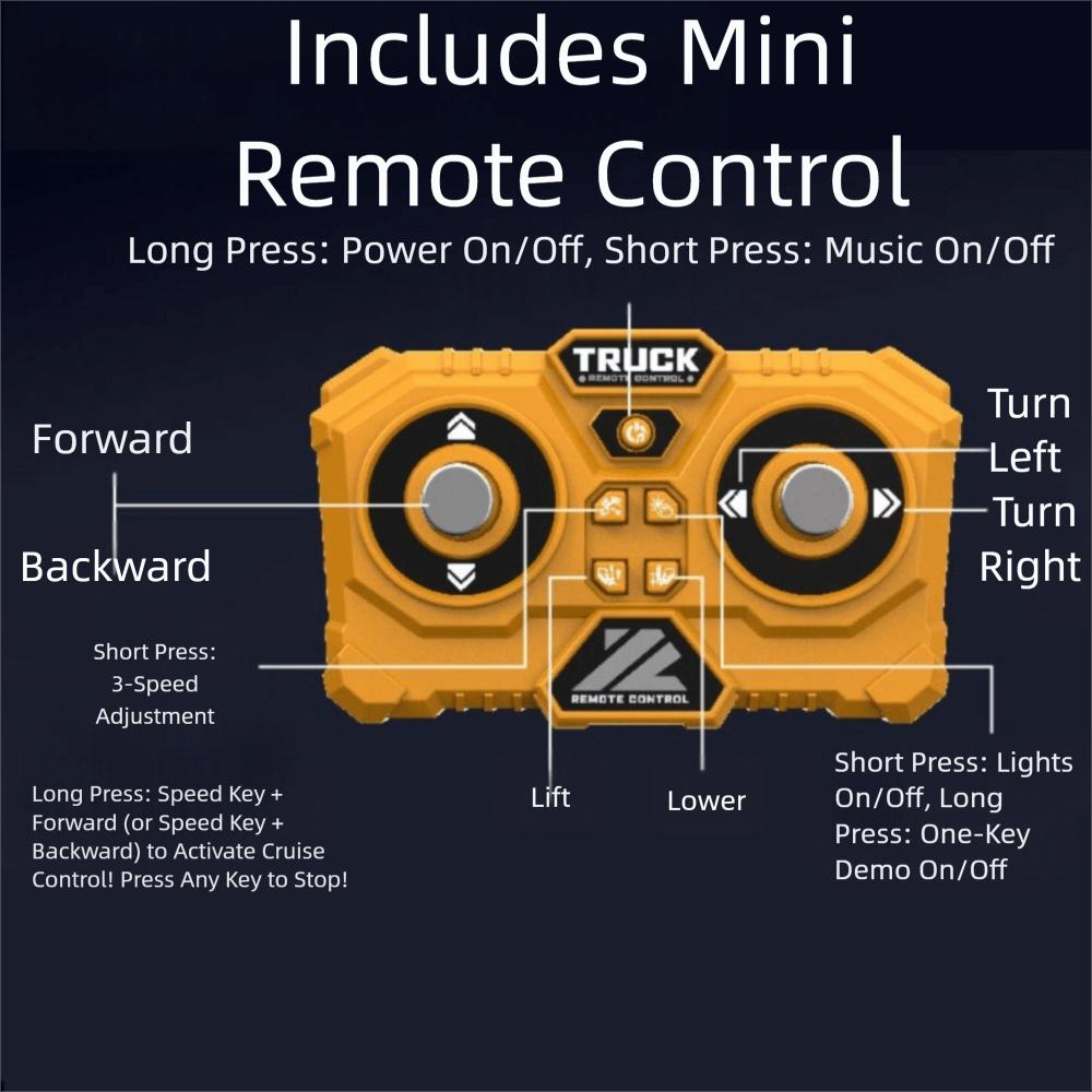 Full Proportion Zinc Zinc Alloy Forklift Variable Speed Rc Forklift Forklift With Pallet  Desktop Toy