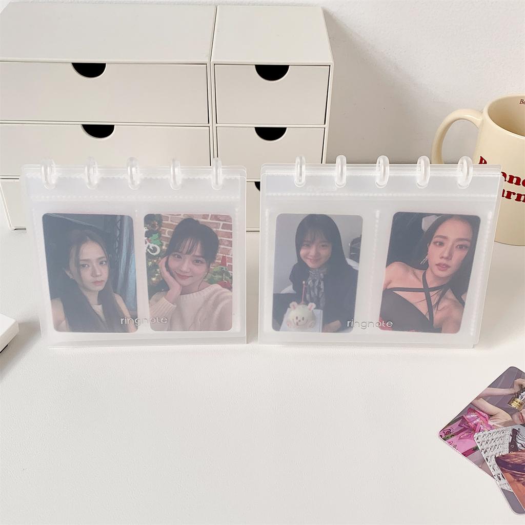 Ins Style Po Holder for 3.5inch Po K-Pop Idol Pocard Holder Album Table Desktop Decoraiton Polaroid Po Album Gallery