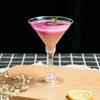 Lotus Pudding Mousse Jelly Dessert Cup - High-Stemmed Transparent PS Hard Plastic Disposable Cup for Ice Cream and Cocktails