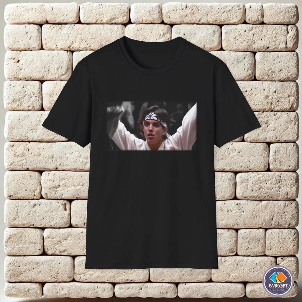 Daniel Crane Kicking In Tournament Karate Kid Unisex T-Shirt