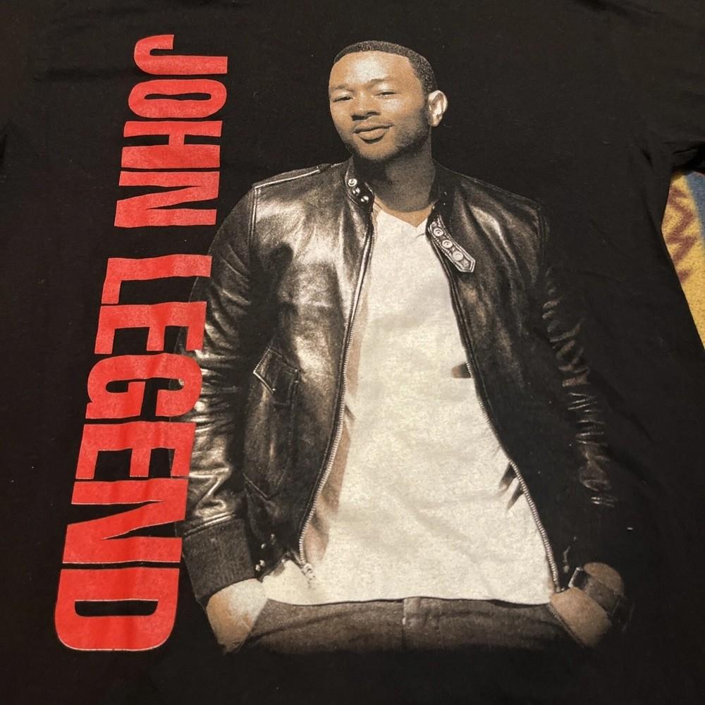 

John Legend Black Short Sleeve Shirt Cotton Gift For Fan CS042 Unisex T-Shirt XL