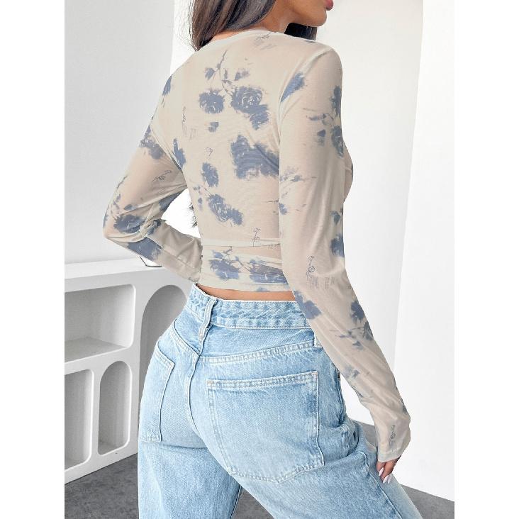 Frühling und Herbst Neue Damen Vielseitige Langarm Tägliche Business Pendler Elegante Komfort Sexy Bottom Shirt Top