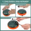 Steel Tongue Drum Portable Rain Drum Hand Pan Drum Percussion Musical Instruments For Yoga Meditation Musical Toy Relief Tool