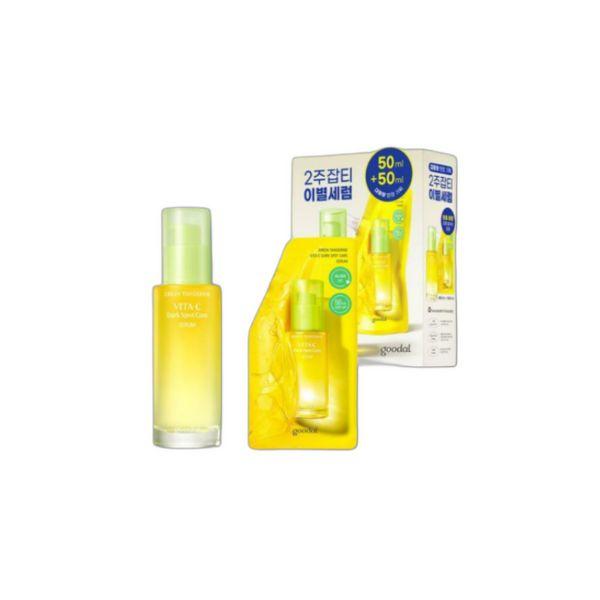 

Goodal Green Tangerine Vita C Dark Spot Care Serum Alpha Set (50ml + 50ml Refill + 10ml Mini), 1ea