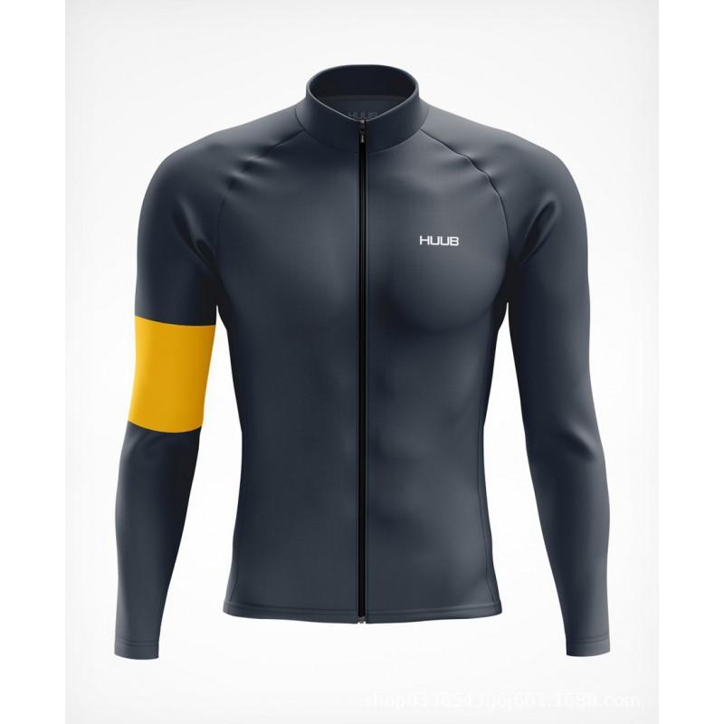 Mens Lightweight Cycling Jacket Long Sleeve Quick Dry Breathable Jersey Road Bike Riding