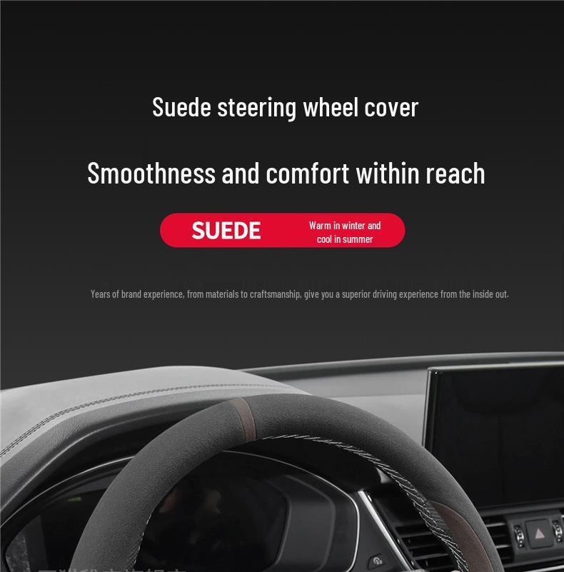 Changan Lumin 25/26 Models Winter Plush Steering Wheel Cover