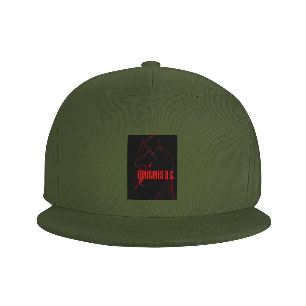 Fontaines DC band Tour 2025 Baseball Caps Snapback Fashion Baseball Hats Breathable Casual Casquette Outdoor for Unisexs Womens
