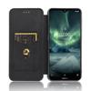 Carbon Fiber Flip Leather Case for Nokia 7.2 - Protective Phone Shell, 6.2