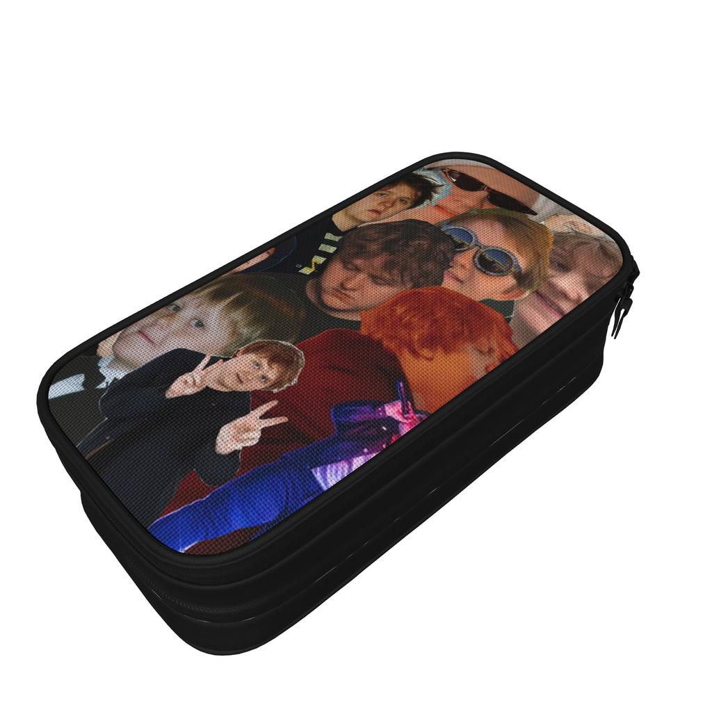 Lewis Capaldi Tour 2026 Pen Box Double Layer Large-capacity School Accessories Pencilcase Gift