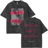 Limited Britney Spears Oops I Did It Again Tour  Vintage Washed T Shirt Summer Men Women High Quality Cotton Retro Tshirt