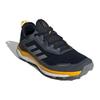 Adidas Tênis de Corrida em Trilha Terrex Agravic Flow Gtx Amortecimento Confortável Diário Antiderrapante Cano Baixo Maratona Masculino Preto Azul EF9615